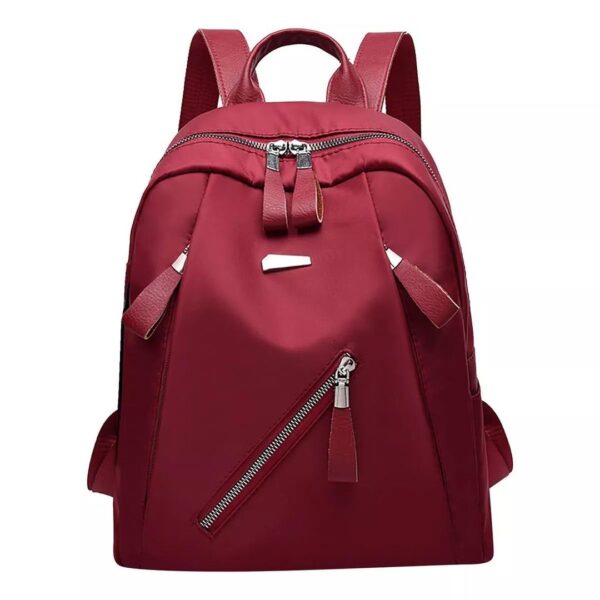 Casual Faux Leather Backpack Premium Quality- 1 Pc Waterproof Multicolor